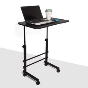 PRIVILON GLOBALOffice Table for Home/Writing Desk for Office/Folding Table for School/Folding Study Table/Work from Home - MultipurposeTable Hight Ajustable (Black Ajustable)